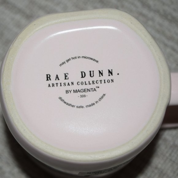 NEW RAE DUNN Artisan by Magneta BIRTHDAY It's My Day Ceramic Coffee Mug Cup Pink - Picture 5 of 9